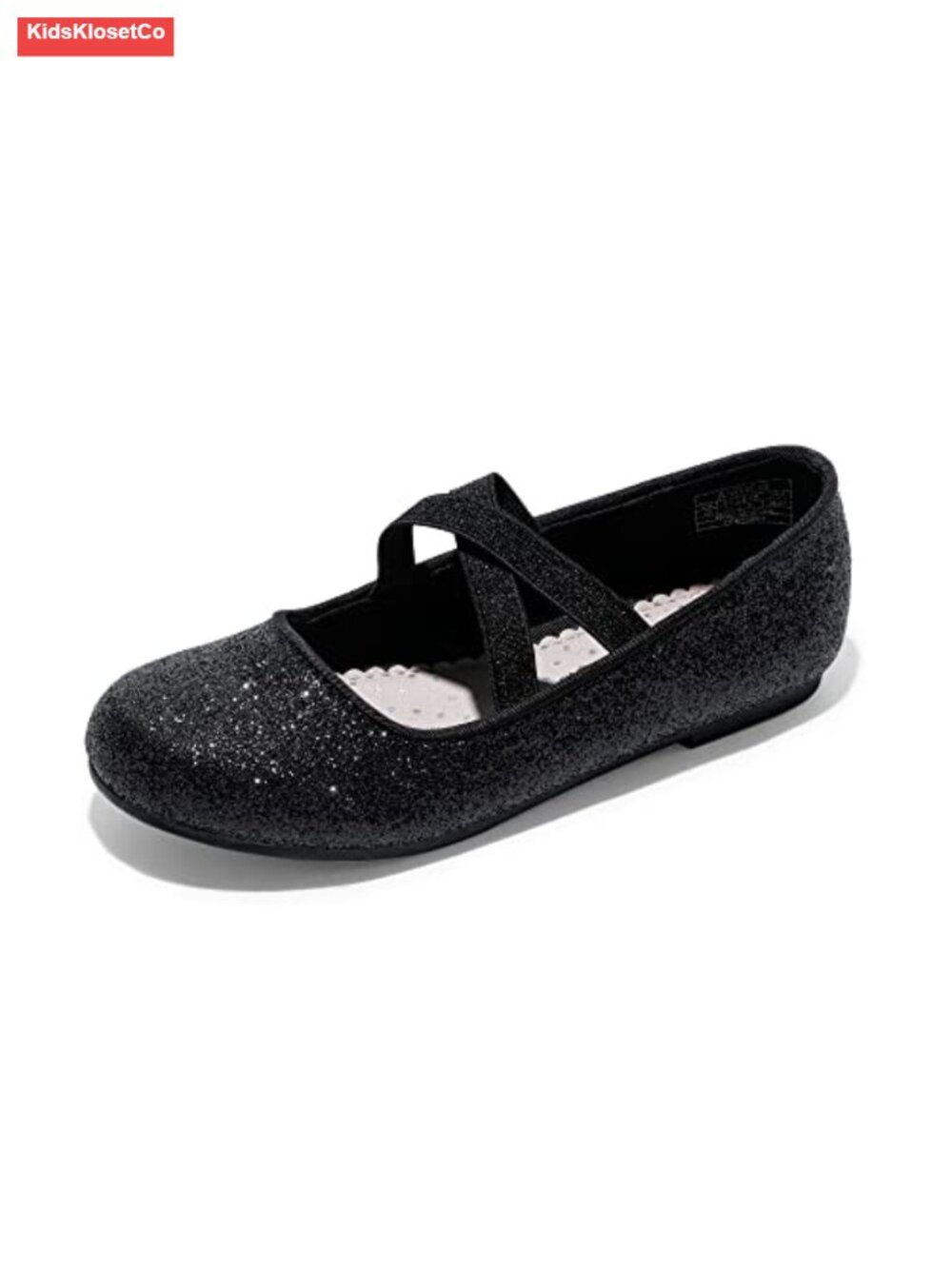 Girls Mary Jane Flats Ballerina Shoes Satin Flowers Party Wedding